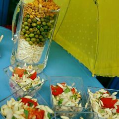 A picture of Murmura bhel (puffed Rice bhel).