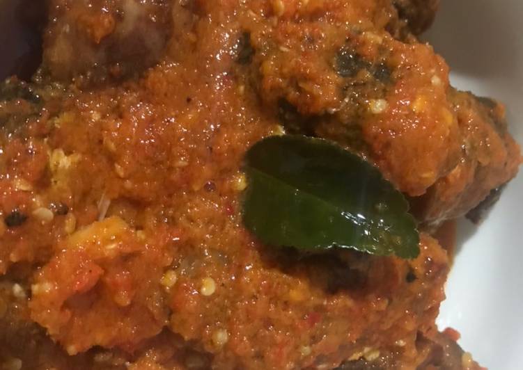 Ikan Tongkol Balado dengan Daun Jeruk