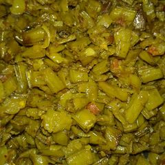 A picture of Gawarfali ki sabjii.