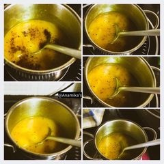 Kacha Aam Er Tok Jhol Raw Mango Sweet & Tangy Curry A picture of Kacha Aam Er Tok Jhol Raw Mango Sweet & Tangy Curry.