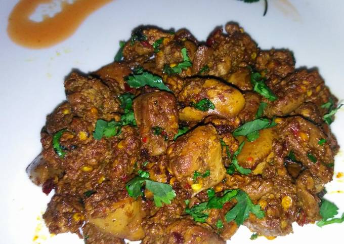 Recipe of Speedy 5 minutes spicy chicken liver