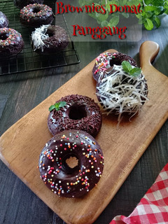 Foto resep Brownies Donat Panggang