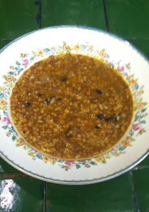 Una foto de Sopa de lentejas turca-Ezogelin çorbasi