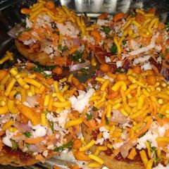 A picture of Nippat masala chaat.