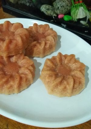 Foto resep Dragon Fruit Steamed Cake