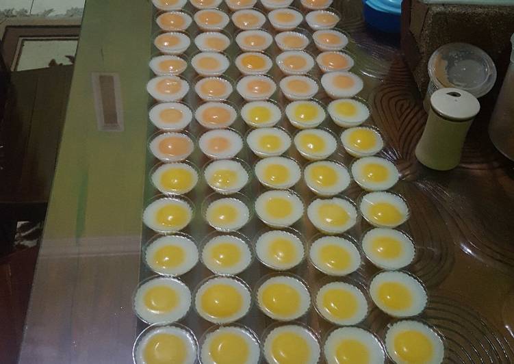 Puding telur mata sapi
