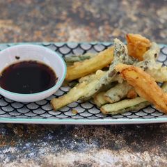 A picture of Easy vegetable tempura 🥢🥬.
