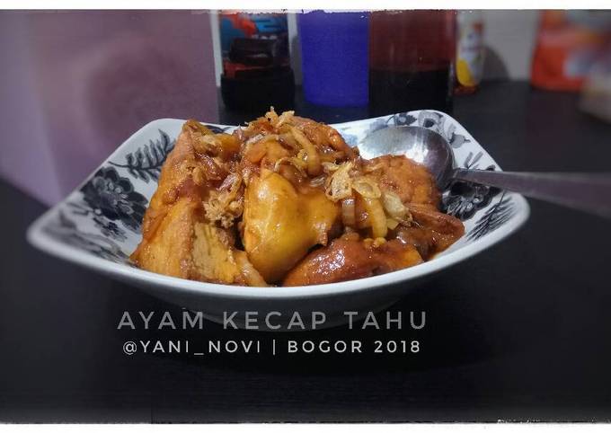 Ayam kecap tahu