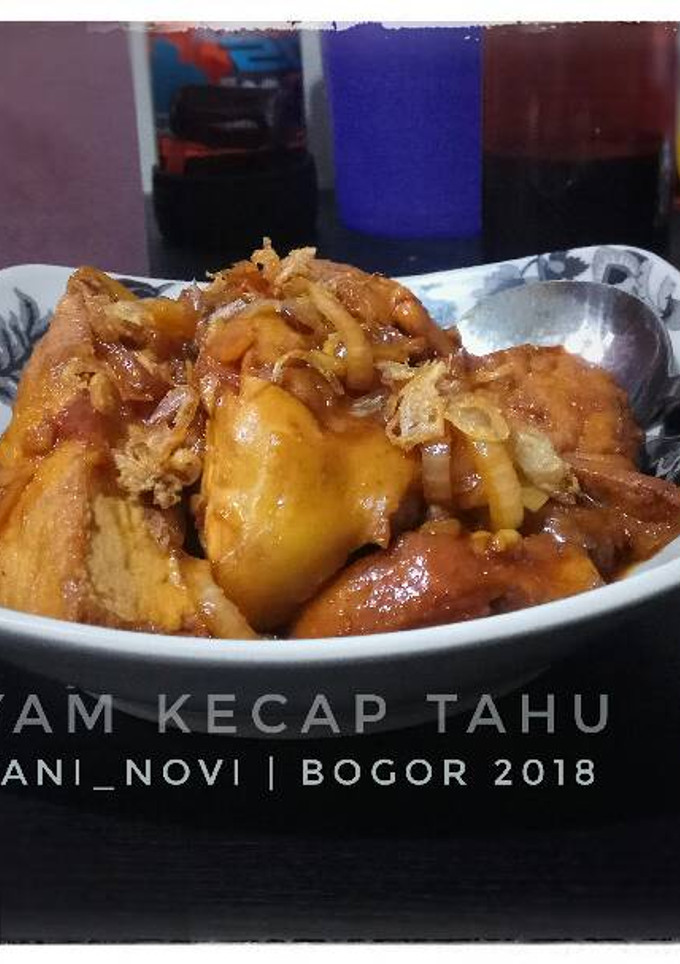 Foto resep Ayam kecap tahu