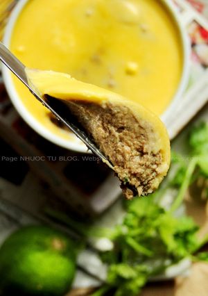 Hình của món Pate Gan Gà.