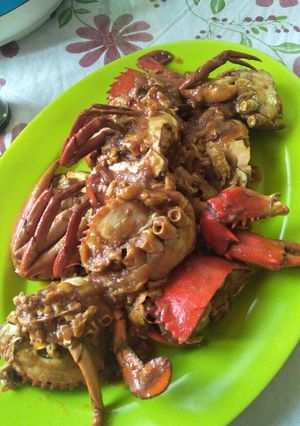 Foto resep Kepiting masak saus