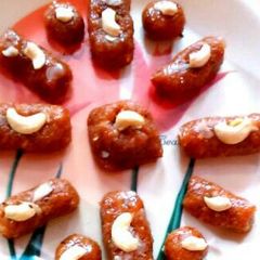 A picture of Dodha burfi.