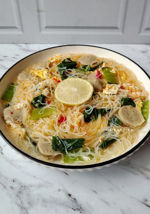 Foto resep Bihun Kuah Pedas