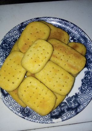 A picture of Homemade short bread biscuit.