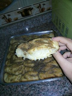 صورة لوصفة فطائر بالزعتر