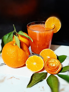 عکسی از دستور آب پرتقال و نارنج