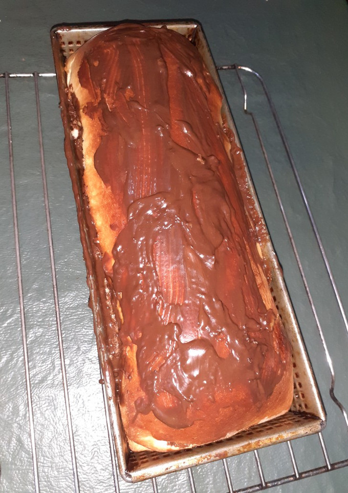 Una foto de Pan dulce relleno de chocolate y Nutella