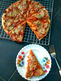Foto resep Pizza sosis