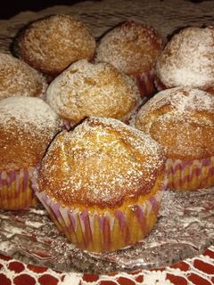 Kakaós-banános muffin recept fotója