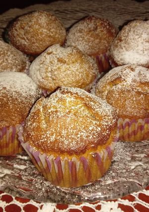 Kakaós-banános muffin recept fotója