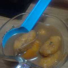 A picture of Kolak ubi n pisang kepok.