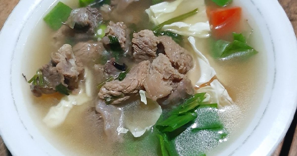 Resep Sop Daging Sapi [Simple Recipe] oleh hellafeisty - Cookpad