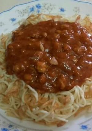 Foto resep Spagetti sederhana