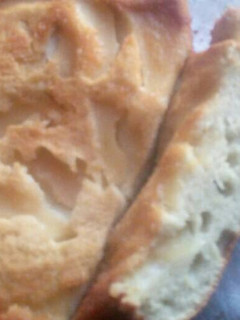 Una foto de Torta invertida de manzana
