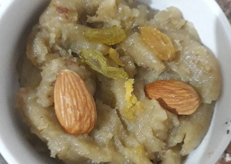 How to Make Any-night-of-the-week Gur Atta Halwa