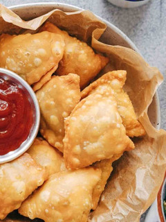 Foto resep Resep Samosa Isi Daging, Gorengan ala Timur Tengah