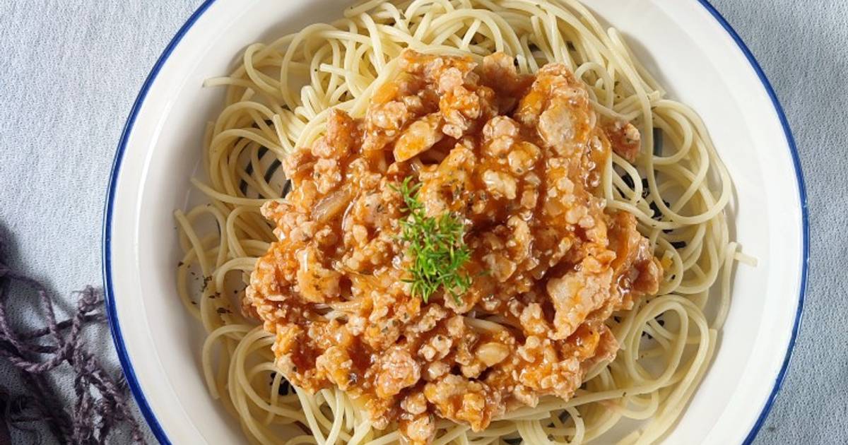 Resep Spaghetti Bolognaise Oleh Ratih Kusuma - Cookpad