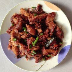 A picture of Baby corn Manchurian.