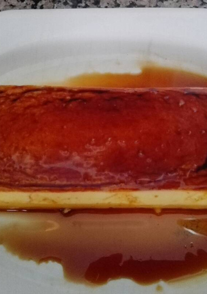 Una foto de Puding de pan (Exprés)