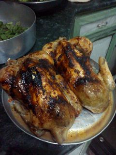 صورة لوصفة فراخ محشية بالفريك 😋