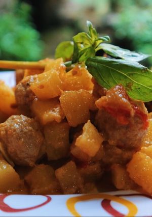Foto resep Sambal goreng kentang daging