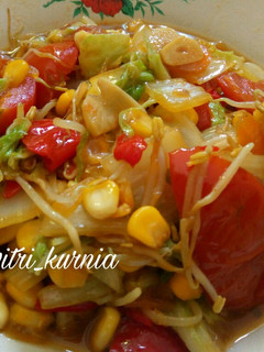 Foto resep Tumis sawi putih mix