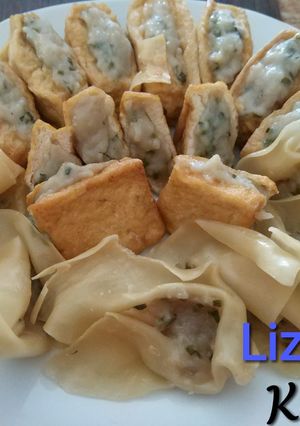 Foto resep Tahu aci & Siomay aci ikan salmon lokal