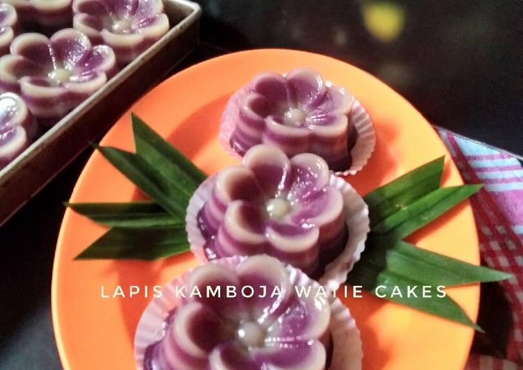 Bumbu Lapis kamboja menul | Langkah Membuat Lapis kamboja menul Yang Menggugah Selera