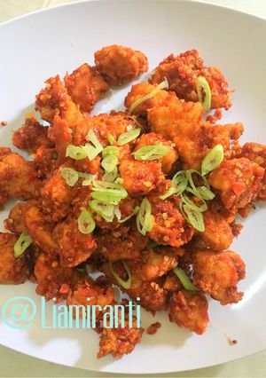 Foto resep Ayam garam rawit
