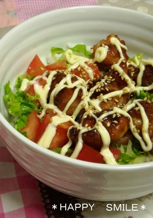 A picture of Cafe-Style Teriyaki Chicken Rice Bowl.