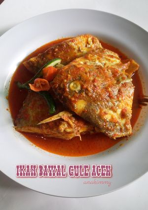 Foto resep Ikan Bawal Gule Aceh #pekan_aceh