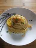 #584 Linguine con gamberetti agli agrumi 🍝🍤🍊🍋