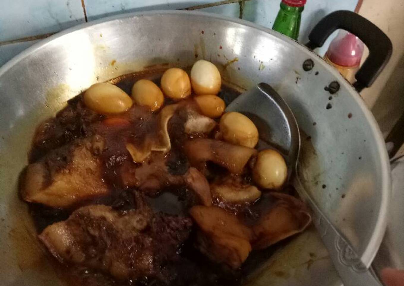 ~non halal ~Talu cu theu phi (masak kulit kepala bab1)