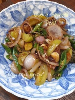 Foto resep Oseng hijo Sambal Peda