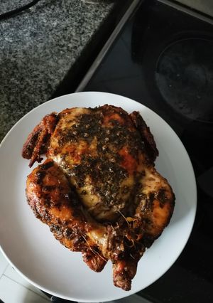 Una foto de Pollo asado