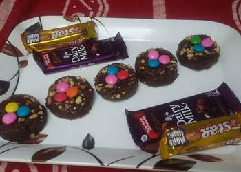 Ultimate Serving Recipe Dryfruits Chocolate Fudge Canapeas Restaurant Style