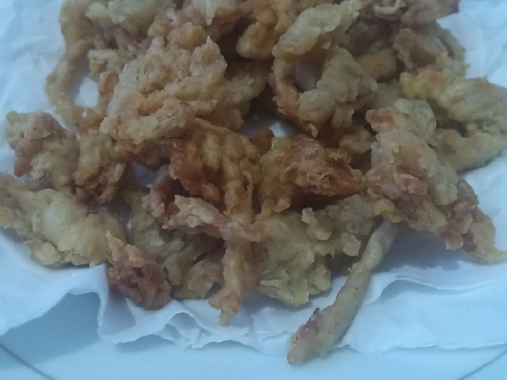 Bagaimana Menyiapkan Jamur tiram crispy, Bikin Ngiler