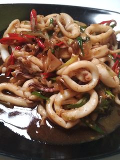Foto resep Cumi Lada Hitam