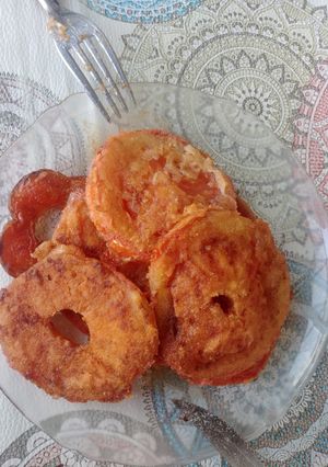 Una foto de Tomates verdes fritos