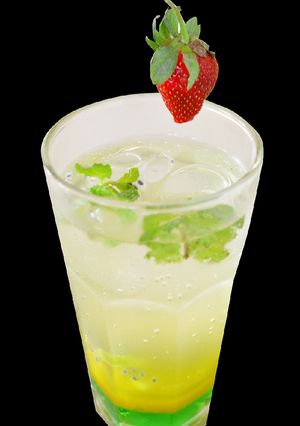 Foto resep Ice orange green squash